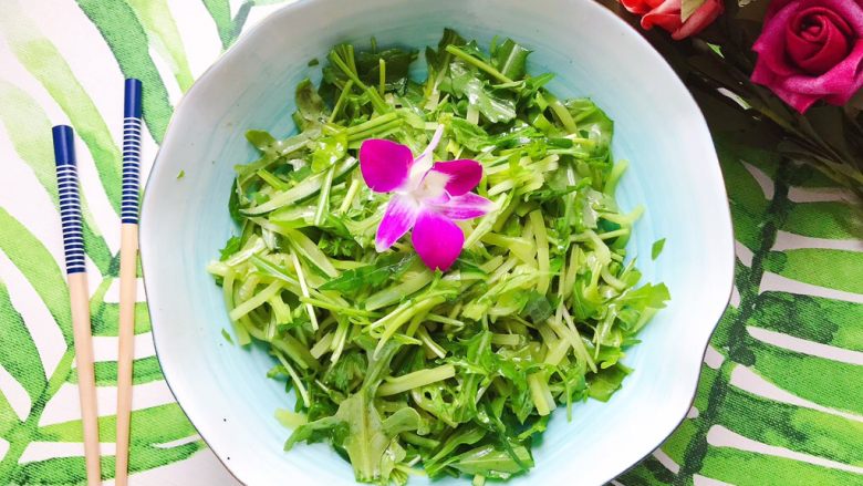 莴笋黄瓜芝麻菜