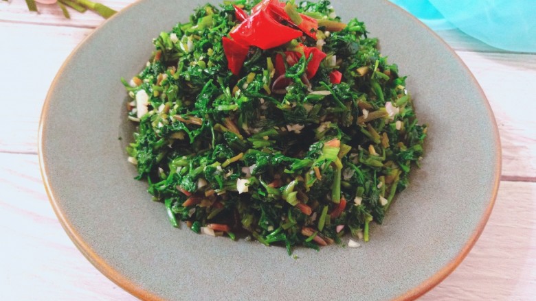 爽口凉菜凉拌野菜水芹菜