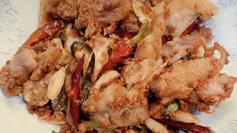 香辣酥嫩豆瓣鸡