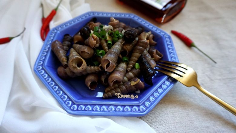 辣炒钉螺海边男人最爱的下酒菜