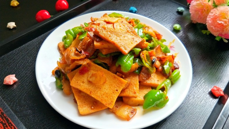 豆腐爱上肉五花肉千叶豆腐