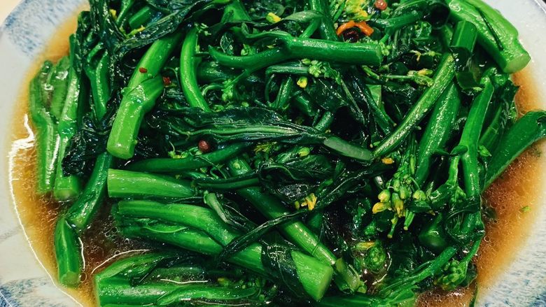 高汤简易版炒芥兰