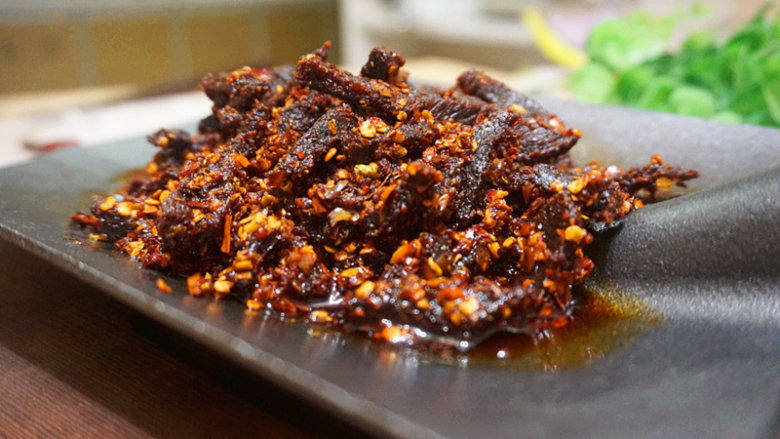 麻辣牛肉干