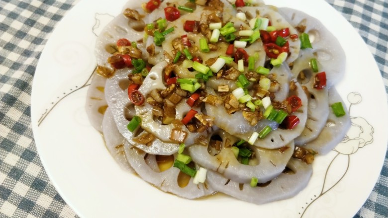 舌尖上的藕遇凉拌藕片