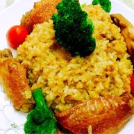 鸡翅焖饭