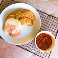 香而不腻的红油蒜蓉肘花