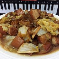 猪肉白菜炖粉条