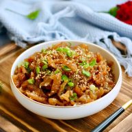 春节初二回娘家三鲜卤面四拌菜之四糖醋面筋