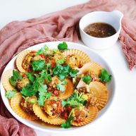 蒜蓉辣酱蒸扇贝