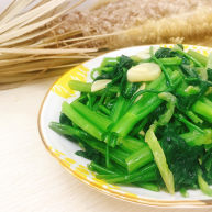 椒丝腐乳炒通菜