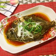 蒸系列★清蒸鲽鱼「经典粤式蒸法」