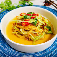 黄瓜凉拌金针菇