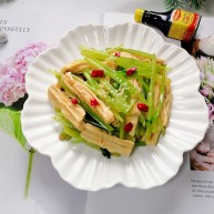芹菜拌腐竹