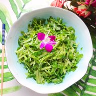 莴笋黄瓜芝麻菜