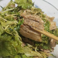 夏季冷吃荤菜—蒜泥白肉