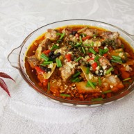 青花椒豉汁蒸排骨