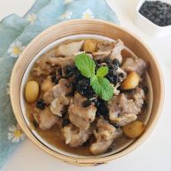 茶食之豆豉蒸排骨