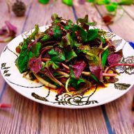 春季野菜开胃酸辣折耳根叶