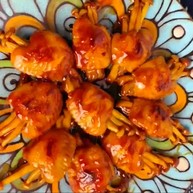 家常菜鸡翅包白玉菇