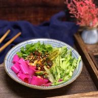 火龙果水果凉皮