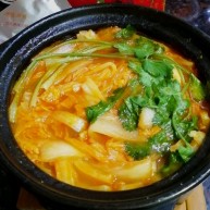 番茄火锅底料炖娃娃菜排骨煲