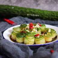 响油黄瓜卷