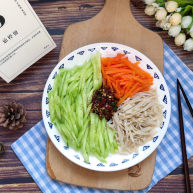 黄瓜凉拌金针菇