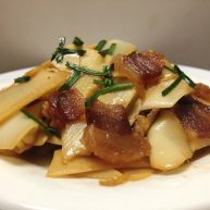冬笋炒腊肉