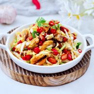 凉拌娃娃菜海虹