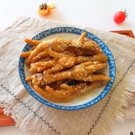 香辣卤鸡爪