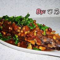 红烧鲈鱼