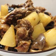 萝卜炖鸭肉