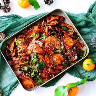 下酒神器麻辣牛板筋