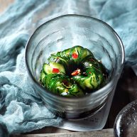 清脆可口的蓑衣黄瓜