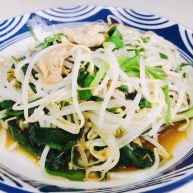 韭菜炒豆芽
