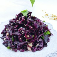 凉拌紫甘蓝