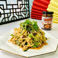 鲜到飞起来的凉拌金针菇黄瓜