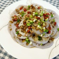 舌尖上的藕遇凉拌藕片