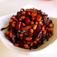 爽口小菜多味笋丝花生