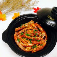 年夜饭油焖皮皮虾