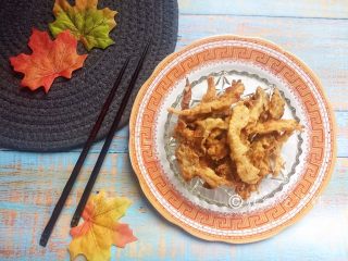 13、软炸鲜蘑,完成