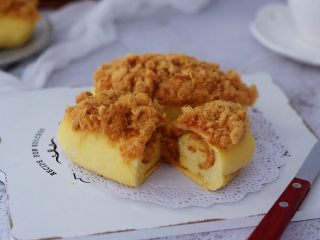 20、肉松面包,成品图