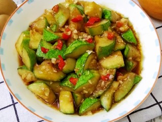 9、耗油西葫芦,绝对是下饭菜