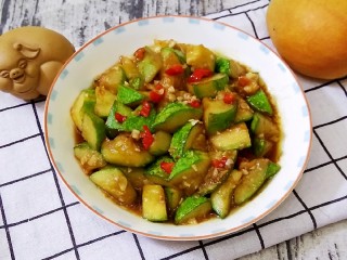 10、耗油西葫芦,成品图