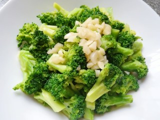 16、蚝油西蓝花,成品。