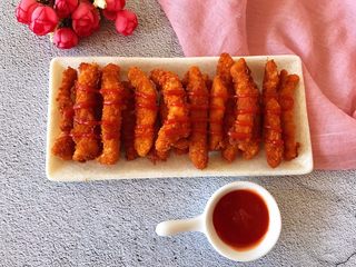 14、香酥鸡肉条,成品