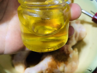 6、蜜汁鸡腿,加蜂蜜????;