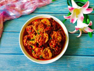 26、鱼香茄饼,鱼香茄饼就做好了微辣微酸，汤汁很下饭哦