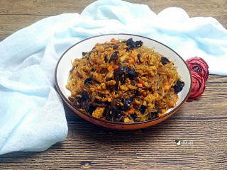 18、蚂蚁上树-肉沫炒粉丝,成品图