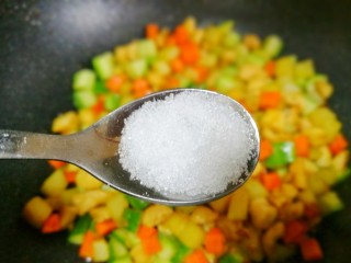 16、鲜嫩不柴的鸡胸肉,一勺糖。